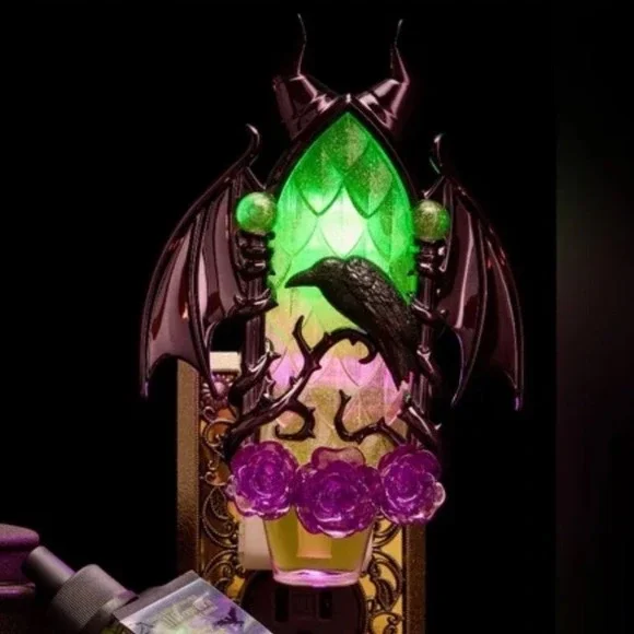 Bath & Body Works Villains Maleficent Raven Wallflowers Fragrance Plug NEW - Picture 3 of 8